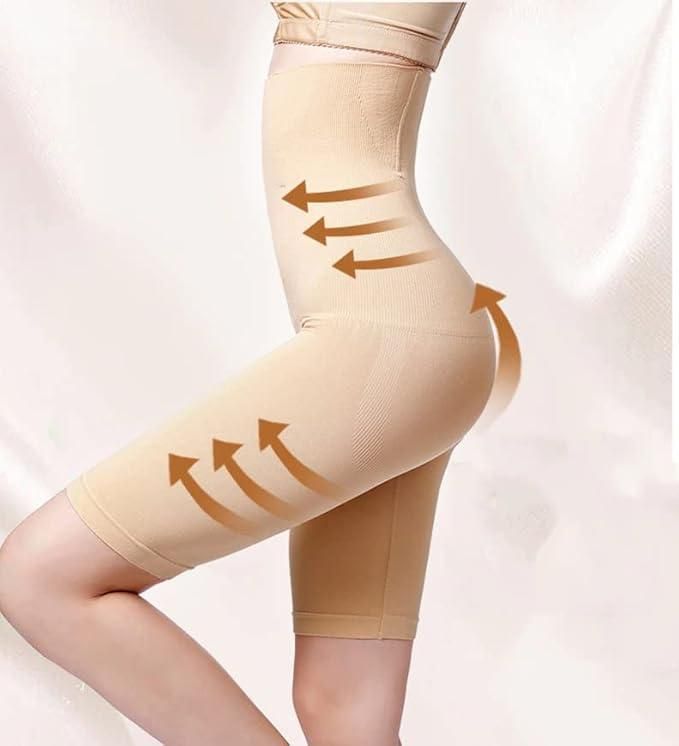 4-in-1 Shaper - Quick Slim Shape Wear Tummy, Back, Thighs, Hips - Black/Efffective Seamless Tummy Tucker