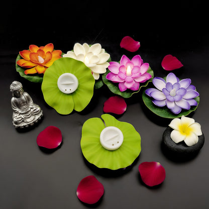 Colourful Lotus Floating LED Lights