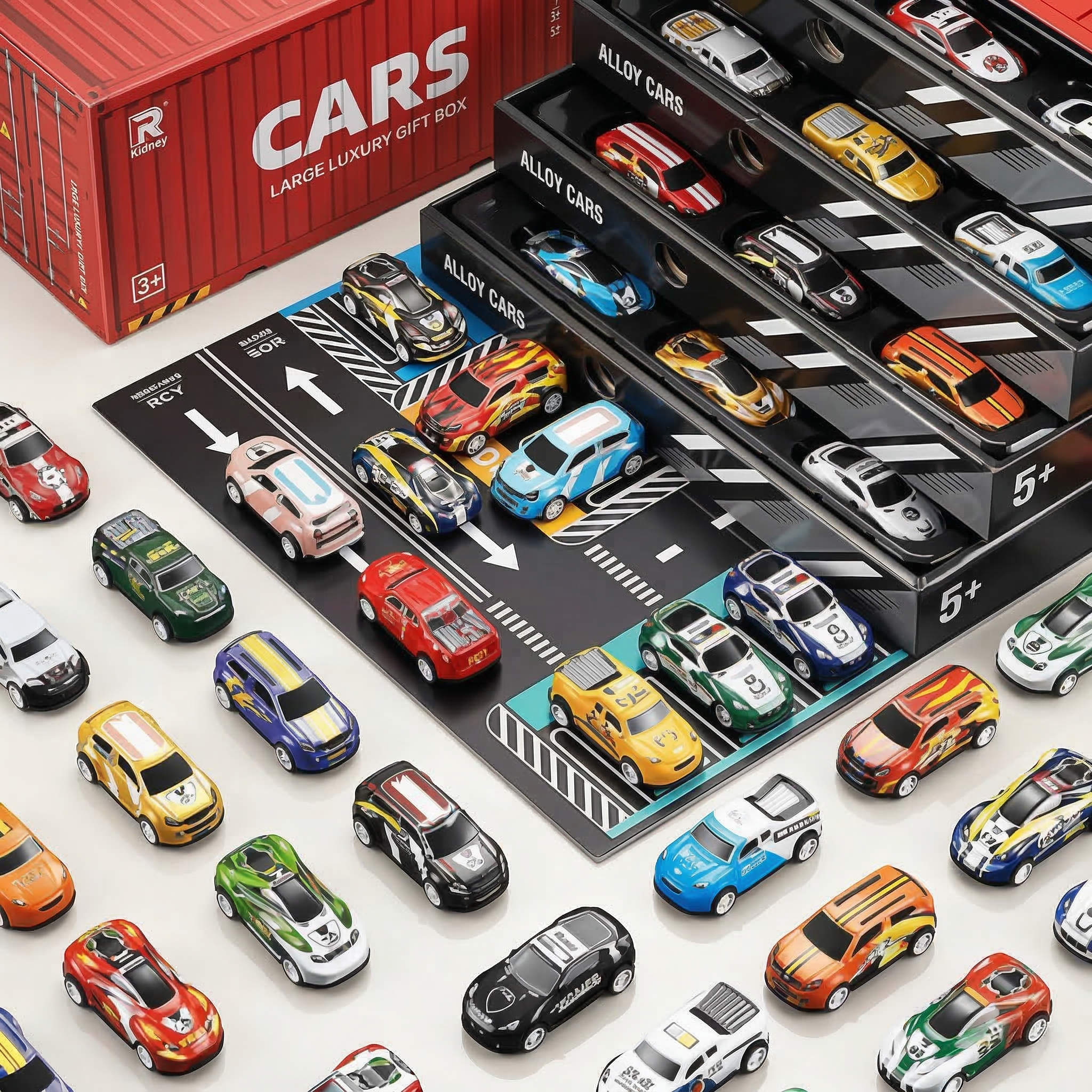 48 Pcs Die Cast Pull Back Cars